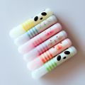 【The Quiet Page】Cute Animals Panda Cat Mini Highlighter Paint Marker Pen Drawing Liquid Chalk Stationery 6pcs/set. 