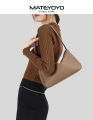 MATEYOYO Women Shoulder Bag Soft PU Bags Simple Fashion Cross Body Bag Large Capacity Crossbody Bag Casual Bags Trend Retro Sling Bag. 