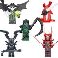 【CascadeCart】[Haven Hammer] Compatible with LEGO Ninjago Wings Mr. Villain Lloyd Moro Assembly Puzzle Toy Gift. 