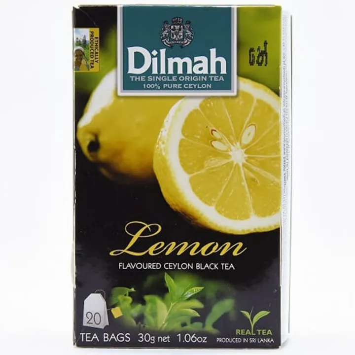 Dilmah Flav.Tea Bags Lemon 20S 30G