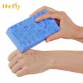 【BestGO】Exfoliating korean body scrub sponge Shower Brush exfoliating sponge Sponge Bath Shower Body Scrub Skin Care body scrubber for Cleaning shower. 