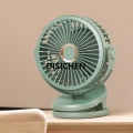 DISICHEN mini fan Mini 10000mAh Chargeable Clipped Fan 360° Rotation 4-speed Wind USB Desktop Bargain price Ventilator Silent Air Conditioner for Bedroom OfficeFashion Jewellery. 