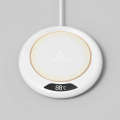 Qiaolis Thermostatic Coaster Cup Heater Mug Warmer 3 Gear 75°C Hot Tea Makers Electric Mini Induction Cooker Coffee Heating Pad. 