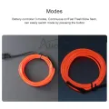 Auoyo 118inches LED EL Strip Light  Lights  Car Interior Decoration Strips Neon for Party Bar Christmas Halloween Decorative lights. 