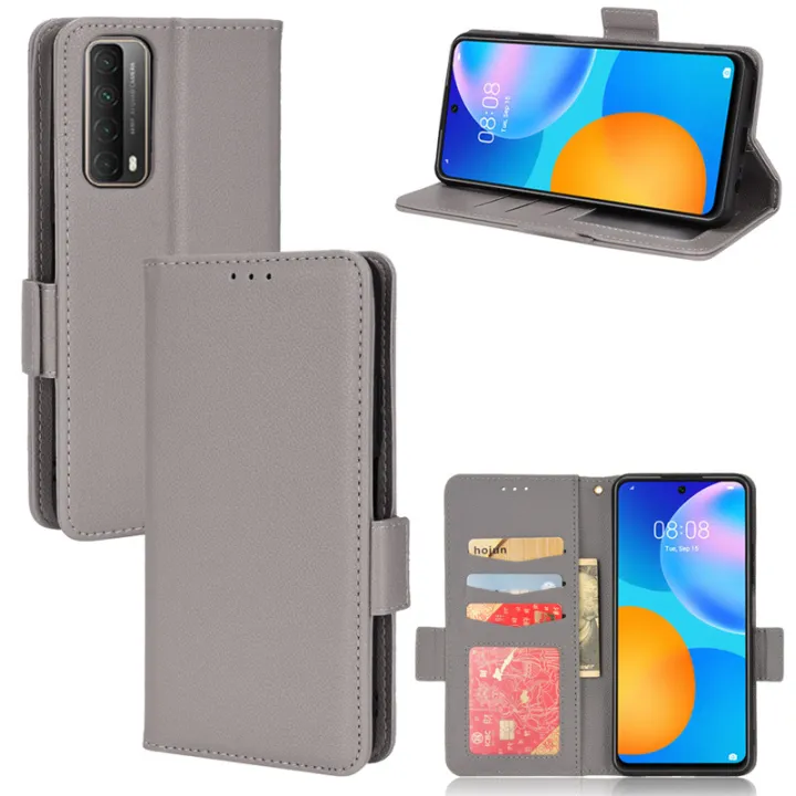 Huawei%20Y7A/P%20Smart%202021%20Phone%20Case,Leather%20Wallet%20Flip%20Folio%20Case%20with%20Kickstand%20and%20Card%20Slots%20Phone%20Case%20Cover%20for%20Huawei%20Y7A/P%20Smart%202021%20-%20Image%203