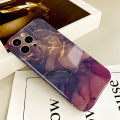 Hontinga for Redmi Note 12 4G Back Cover Luxury Marble All-inclusive Film Hard Phone Case Camera Protection Mobile Cover. 