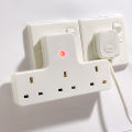 Multiplug wall Socket adapter - Multi Socket 3 way Universal outlet Travel adapter. 
