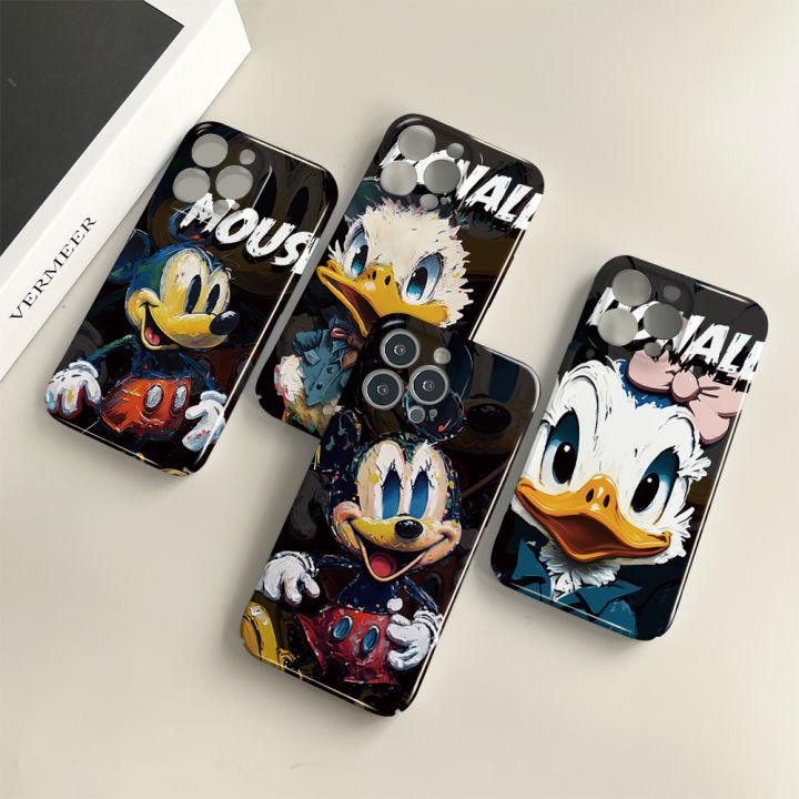 TA for iPhone X XS Back Cover Oil Painting Catroon Film Phone