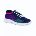 Yoo Knitted Pink Casual Shoes For Women. 