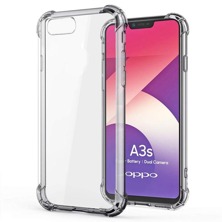 Luxury%20Transparent%20Airbag%20Bumper%20Case%20For%20OPPO%20A3s%20Crystal%20Transparent%20Premium%20Quality%20Shockproof%20Protective%20Phone%20ShellOPPO%20A3s%20Soft%20TPU%20Cover%20Case%20-%20Image%205