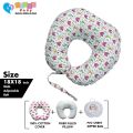 Breast Feeding Pillow/ Baby's 5-in-1 Feeding Pillow with Detachable Cover/ Baby Breast Feeding Pillow/ Cotton Nursing Pillow and Positioner, Breastfeeding, Bottle Feeding, Baby Support. 