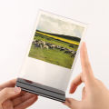 Photo Frame Nordic Style Acrylic Photo Frame Stand Display Picture Holder For Desktop office Home Decoration 1Pcs. 
