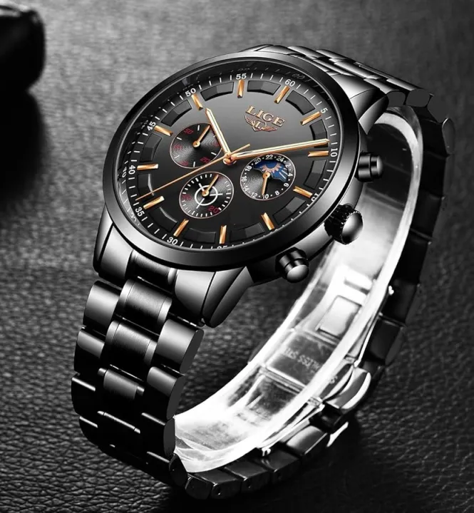 Professional%20Office%20Wear%20Rich%20Look%20Stainless%20Steel%20Watch%20For%20Man%20-%20Luxury%20Quartz%20Analog%20Business%20Chain%20Metered%20Dial%20Casual%20Wrist%20Watches%20For%20Men%20Boys%20Gents%20Black%20White%20Blue%20TM%20-%20Image%204