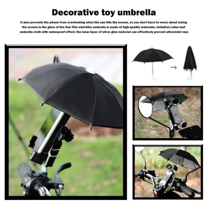 1PC%20New%20Motorcycle%20Phone%20Holder%20Mini%20Sunshade%20Umbrella%20Bicycle%20Decoration%20Accessories%20Polyester%20Mobile%20Automatic%20Umbrella%20-%20Image%206