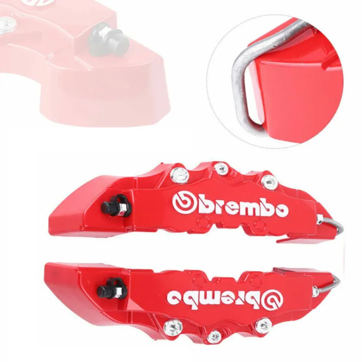 2Pcs%20%20BREMBO%20%20Disk%20Brake%20Caliper%20Cover%20Set%20Small%20Size(S)%20Red%20Colour%20-%20Image%203