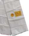 Plain White Sarong For Men. 