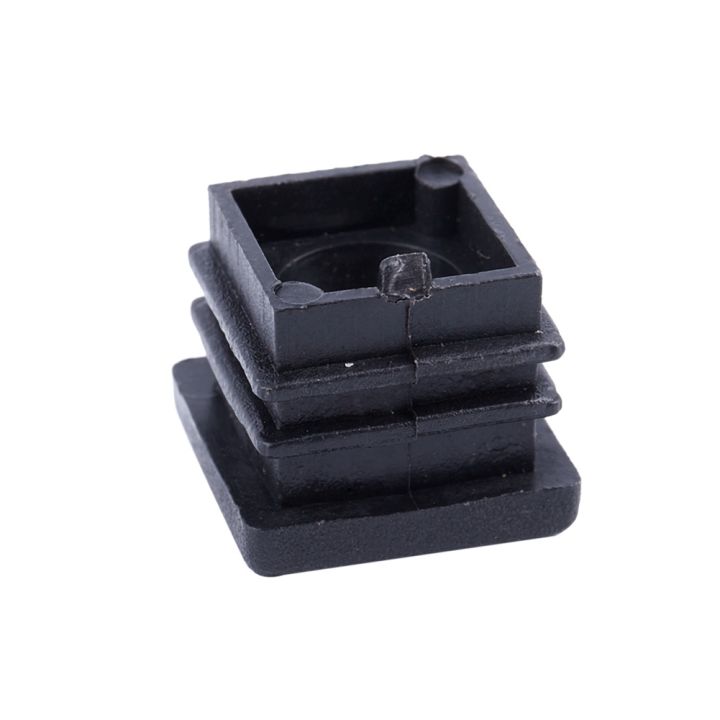 Square%20Tubing%20Pipe%20End%20Caps%20Insert%20Plugs%20M8%20Thread%2020X20mm%2040Pcs%20Black%20-%20Image%203
