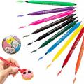 10 Colors Edible Ink Markers Pigment Pen Cake Decorating Tools Food Coloring Pen Diy Cookie Fondant Baking Tool Double. 