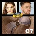 Anti Blue Light Round Computer Glasses Frame Optical Eyeglass For Men & Women. 