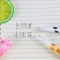 【HOT】 1Pc 0.5Mm Black Refill Signature Pens Creative Cartoon Cute Giraffe Standable Gel Pen School Office Supplies For Children's Gift. 