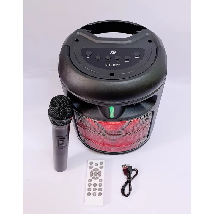 KTS-1227%206.5-inch%20Wireless%20Speaker%20Wireless%20Microphone%20-%20Image%203