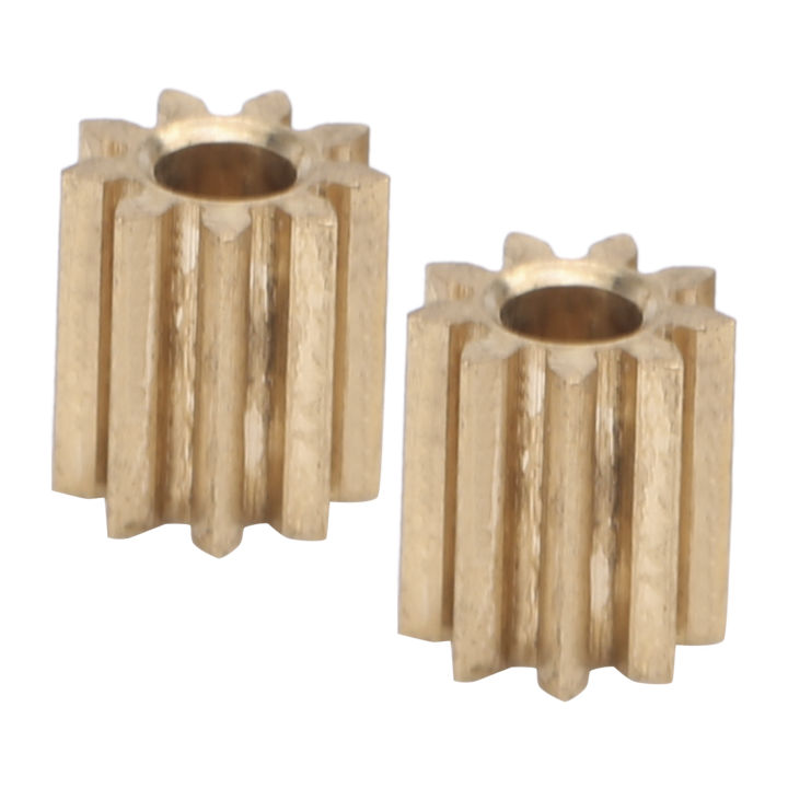 2pcs%20Car%20Motor%20Gear%20Motor%20Pinion%20Gear%20Brass%20Drive%20Gear%20Cogwheel%20Pinions%20Replacement%20for%20Duplo%20Intelli%20Lok%20Module%200.5%209%20Teeth%20-%20Image%203