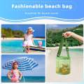 Beach Toy Mesh Beach Bag Kids Beach Shell Collecting Bags for Holding Shells Beach Toys Sand Toys Swimming Accessories for Kids Toddler. 