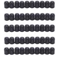 80Pcs Plastic Bike Bicycle Valve Dust Caps Car Van Motorbike Tyre Tubes Black. 