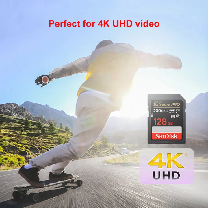 SanDisk%20Extreme%20PRO%20SD%20Card%2032G%2064G%20128G%20256G%20SDHC%20SDXC%20UHS-I%20C10%20100M/s-200MB/s%20U3%20Memory%20Card%20Support%20V30%204K%20for%20Camera/DV/SLR%20-%20Image%202