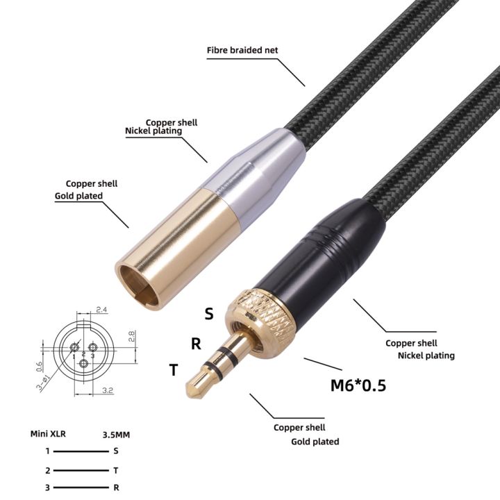 1%20Pcs%20Microphone%20Audio%20Cable%20Internal%20Thread%203.5MM%20Male%20to%20MINI%20XLR%203PIN%20Adapter%20Cable%20for%20SLR%20Camera%20-%20Image%203