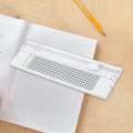 A4 Paper Cutter Photo Trimmer Durable Side Ruler Crafts Paper Cutting Machine Lightweight Mini for Office Home Stationery Paper Coupon. 