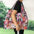 【ALLGOOD】  Jewerry 1Pc Foldable Shopping Bag Reusable Travel Grocery Bag Eco-Friendly Cute Animal Printing Supermarket Tote Bag. 