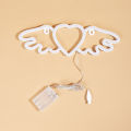 Chi-buy Flying Heart LED Neon sign USB Powered Or Battery Power Supply Neon Signs Night Light For Bedroom Living Room Decor Lamp. 