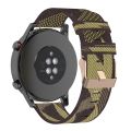 Watch Strap 22mm Stripe Weave Nylon Wrist Strap Watch Band for Huawei GT / GT2 46mm, Honor Magic Watch 2 46mm / Magic. 