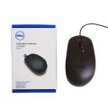 Dell Wired USB Optical Mouse MS111 3 Button Wheel Mouse 1000 dpi Sensitivity for Laptop Desktop. 