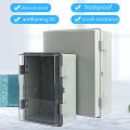 Ip66 Abs Pc Hinged Plastic Enclosure Waterproof Power Electrical Junction Box Waterproof Outdoor Plastic Box Distribution Box. 