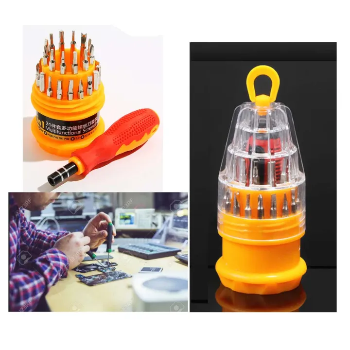 31 In 1 Steel Screwdriver Multi-function Screw Driver Set Club Screwdriver For Phone Laptop Repair Tool Kit