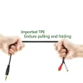 3.5mm Jack Male to 2 RCA Female Jack RCA Stereo Audio Cable Converter Adapter High Quality. 