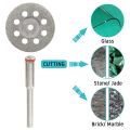 31Pcs Cutting Wheel Discs Set,Diamond Cutting Tool Wood/Glass/Stone Cut Off Circular Saw s, Resin Cut Off Discs Kit. 