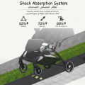 L3 New Born Cabin Stroller , Compact Fold Stroller Suitable for Newborn ,One-touch folding Stroller Extra Storage ,Shock Absorbent System ,Prams for Travelling ,Visual Skylight | L3 KUH JY-58-S. 
