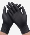 1/2Pcs Thickened Black Kitchen Protective Gloves Disposable PVC Gloves Waterproof Food Grade Gloves Kitchen Cleaning Gloves. 