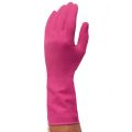 Safety Rubber Gloves - PINK. 