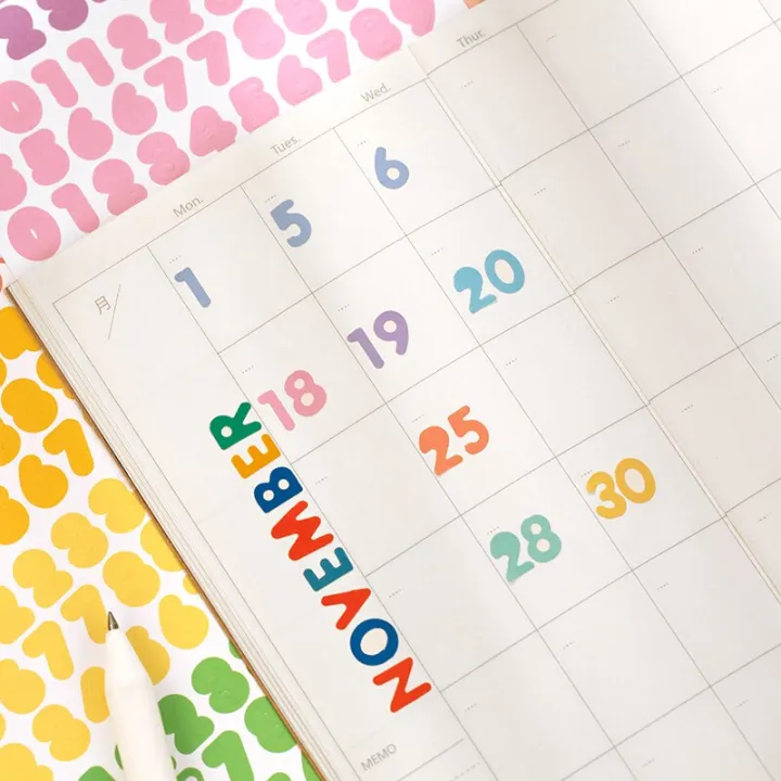 Kawaii%20Ribbon%20Sticker%20Alphabet%20Decoration%20Stickers%20Color%20Scrapbooking%20Planner%20Photo%20Album%20Cute%20Letter%20Stationery%20Korean%202Sheets(1)%20-%20Image%206