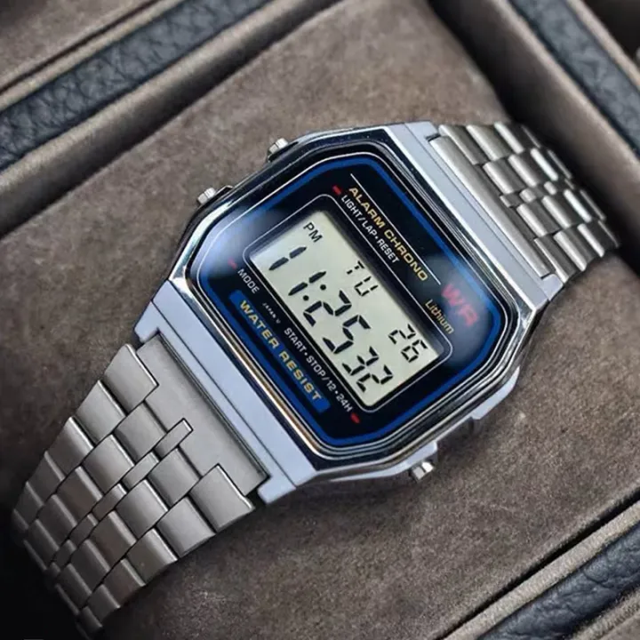 Vintage%20Digital%20Men's%20Watches%20F91w%20Luxury%20Stainless%20Steel%20Link%20Wrist%20Watch%20Band%20Business%20Electronic%20Women%20Clock%20Reloj%20Hombre%20-%20Image%203
