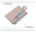 Smart King New Zipper Card Holders for Men and Women Genuine Cow Leather Multifunction Coin Purse. 