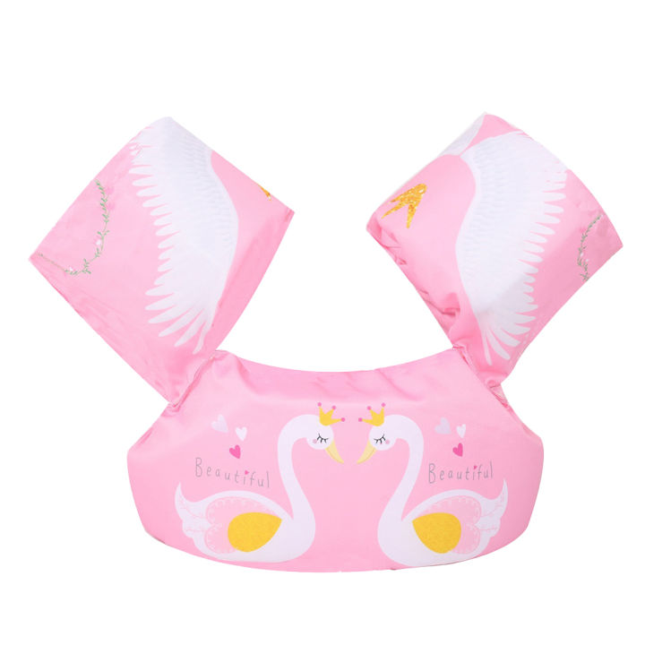 Kids Swimming Ring Floating Training Swimsuit Baby Floating Cartoon Arm Sleeve Life Jacket Foam Safety Pool Floating Swimming