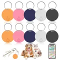 Portable Mini GPS Bluetooth Anti Lost Tracker For Old Men Kid Pet Bluetooth 5.0 Mobile Key Round Tracking Smart Finder Locator. 