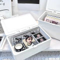 1PC Korean Acrylic White Storage Box Blind Box Card Korean Photocard Storage Bo Zhonggaohang. 