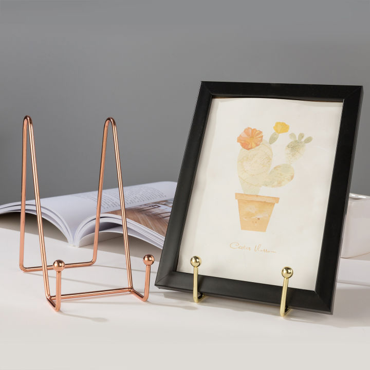 Nordic%20Ins%20Iron%20Display%20Stand%20Easel%20Picture%20Frame%20Stand%20Pedestal%20Holder%20Art%20Book%20Photo%20Bowl%20Storage%20Rack%20Plate%20Dish%20Rack%201Pcs%20-%20Image%205