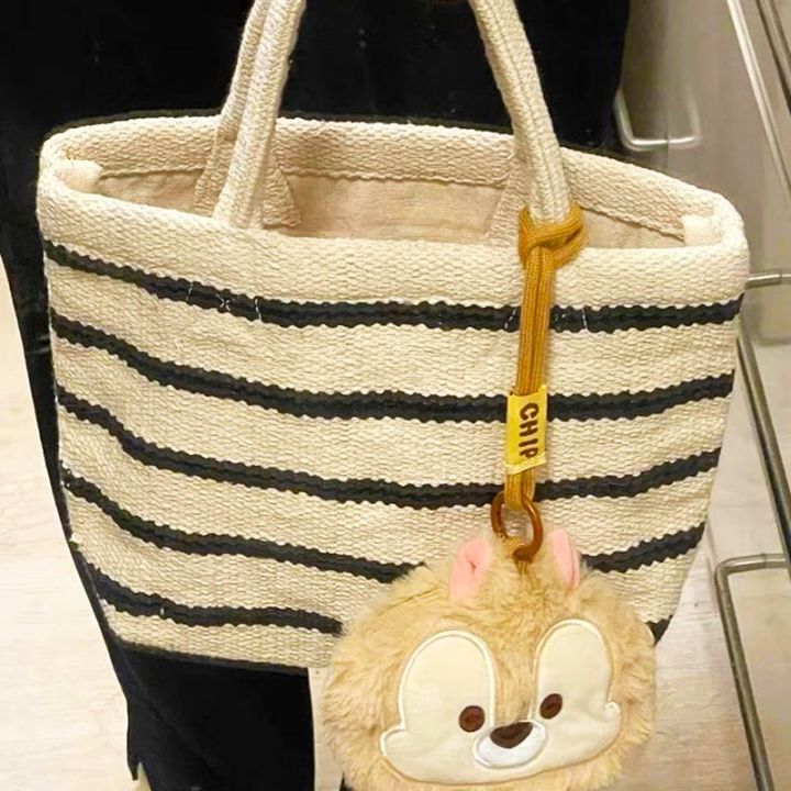 Korean Travel Tote Bag Retro Packet Cotton Canvas Carry New out